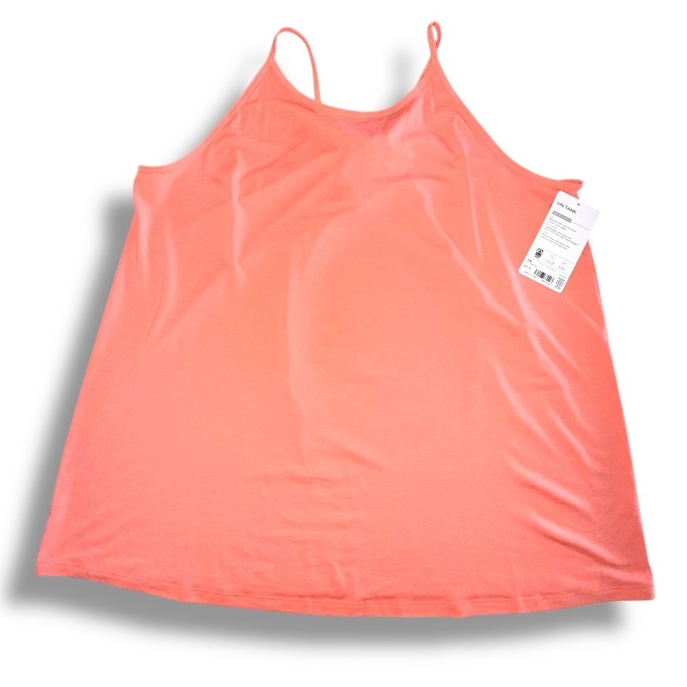 NWT ATHLETA Yin Tank - Island Coral Plus 1X - Picture 4 of 10